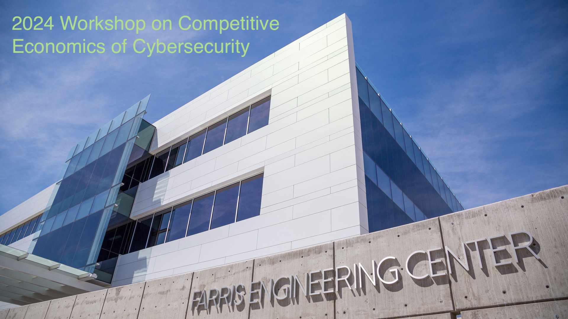 Image of Farris Engineering Building at the University of New Mexico's campus